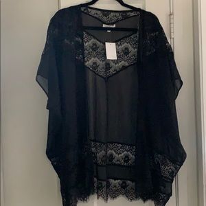Socialite Black Lace Cover